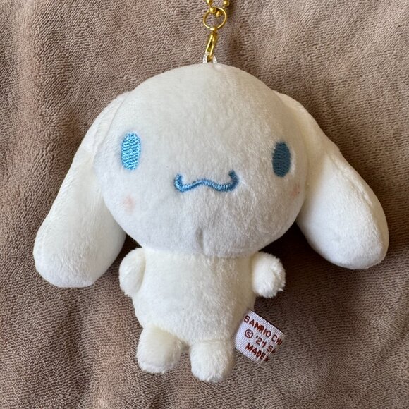 NWT Sanrio Cinnamoroll Nikonui Mascot Plush Doll Keychain LE from Japan, White - Picture 4 of 15
